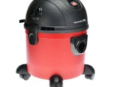 Aspirator cu aspirare umeda/uscata Hausberg HB-2095, 1200 W, Capacitate15 L, Rosu/Negru